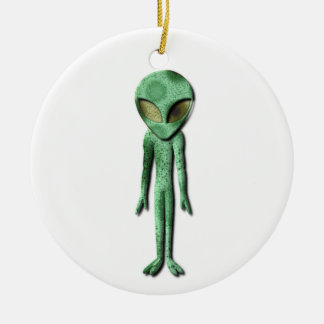 En Céramique Alien étant ornement