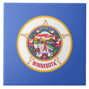 En Céramique Carreau de l'État du Minnesota