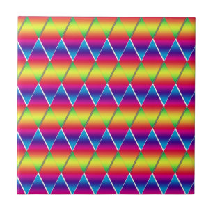 En Céramique Carreau - Diamètre arc-en-ciel