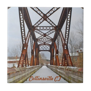 En Céramique Carreau du pont ferroviaire