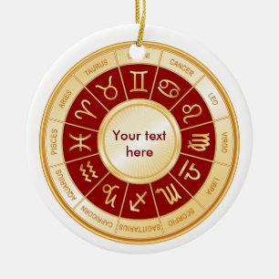 En Céramique Customisez votre ornement d'horoscope