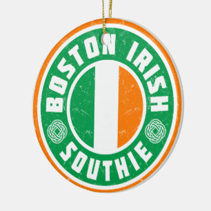 En Céramique Décoration de Southie d'Irlandais de Boston