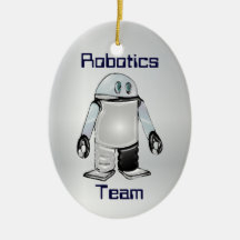 Équipe de robotique ou ornement personnalisé par