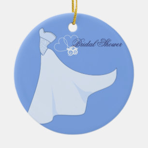 En Céramique Fête des mariées Mariage robe Ornement
