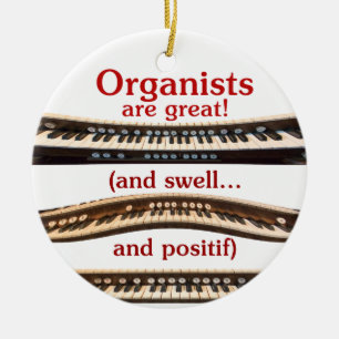 En Céramique Les organistes sont grand ornement