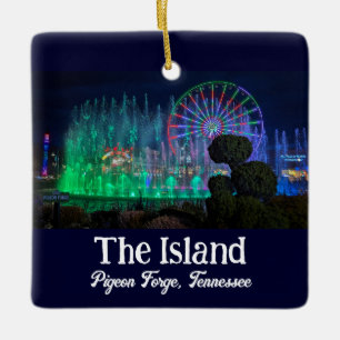 En Céramique L'île de Pigeon Forge, Ornement du Tennessee