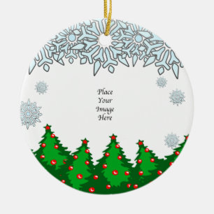 En Céramique Merci ! Ornement d'arbres de Noël