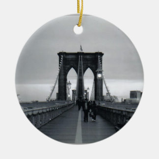 En Céramique Ornement 2 de photo de pont de Brooklyn
