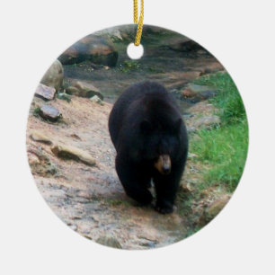 En Céramique Ornement américain d'ours noir