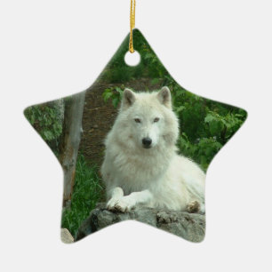 En Céramique Ornement arctique de loup