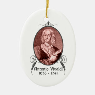 En Céramique Ornement d'Antonio Vivaldi