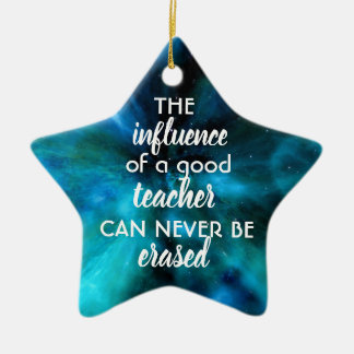En Céramique Ornement d'appréciation de l'enseignant