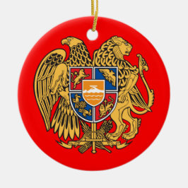 En Céramique Ornement d'arbre de Noël d'ARMENIA*