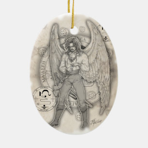 En Céramique Ornement d'Arkhangel Jophiel