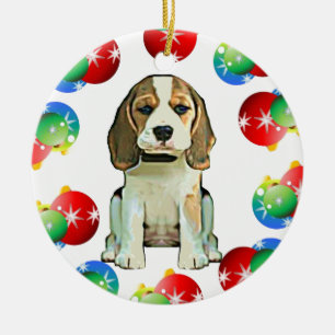 En Céramique Ornement de beagle