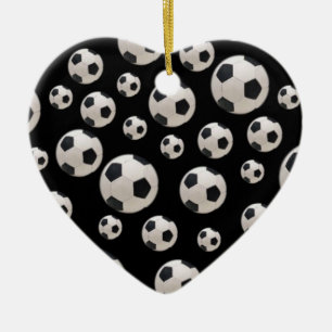En Céramique Ornement de boules de football