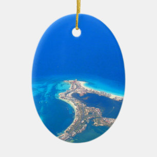 En Céramique Ornement de Cancun