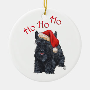 En Céramique Ornement de chien Scottie