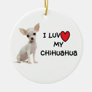 En Céramique Ornement de chiwawa