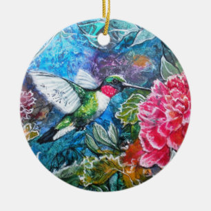 En Céramique Ornement de colibri de PMACarlson