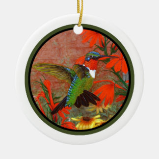 En Céramique Ornement de colibri - personnalisez-le !