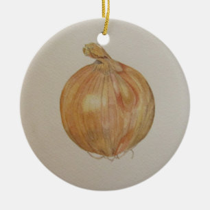 En Céramique Ornement de cuisine d'oignon
