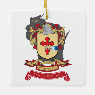 En Céramique Ornement de la Réunion de famille d'O'Donnell