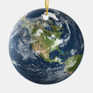 En Céramique Ornement de la terre de planète