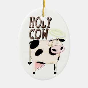 En Céramique Ornement de la Vache Sainte