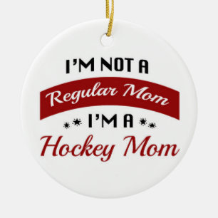 En Céramique Ornement de maman d'hockey
