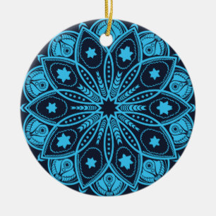 En Céramique Ornement de méditation de mandala