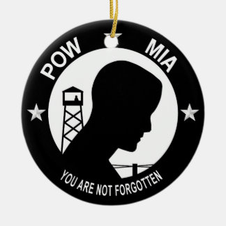 En Céramique Ornement de MIA de prisonnier de guerre