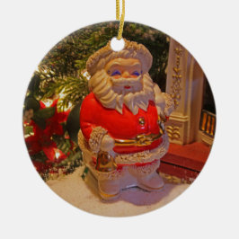 En Céramique Ornement de Père Noël