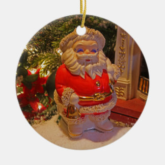 En Céramique Ornement de Père Noël