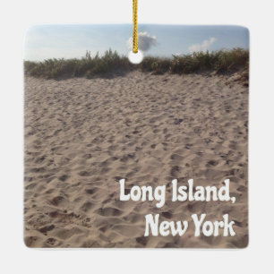 En Céramique Ornement de photo du Long Island