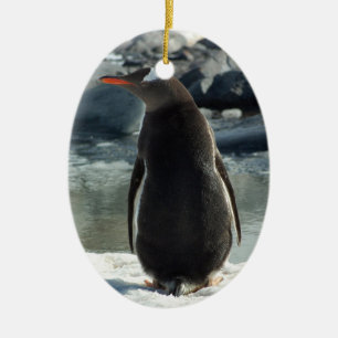 En Céramique Ornement de pingouin de Gentoo