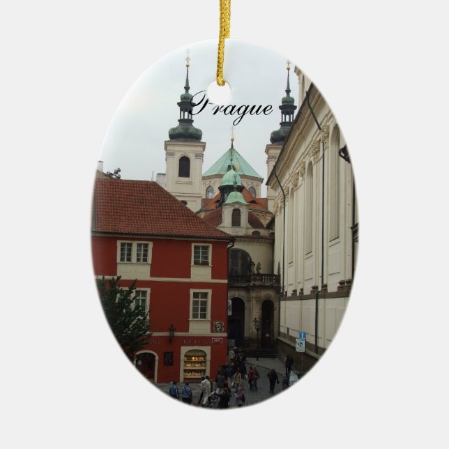 En Céramique Ornement de Prague (Devant)