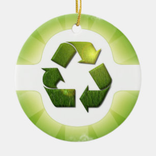 En Céramique Ornement de problèmes environnementaux