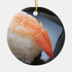 En Céramique Ornement de sushi de crevette
