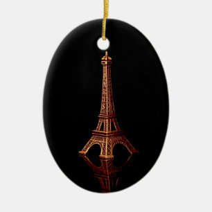 En Céramique Ornement de Tour Eiffel de Paris