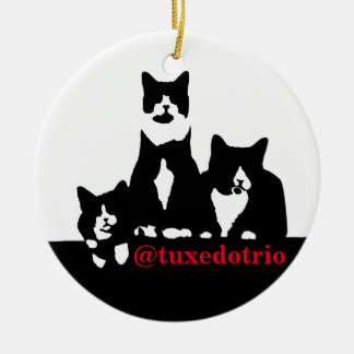 En Céramique Ornement de TuxedoTrio