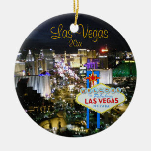 En Céramique Ornement de vacances de Las Vegas