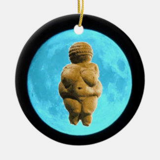 En Céramique Ornement de Vénus de lune bleue