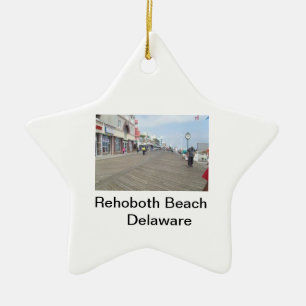 En Céramique Ornement d'étoile du Delaware de promenade de