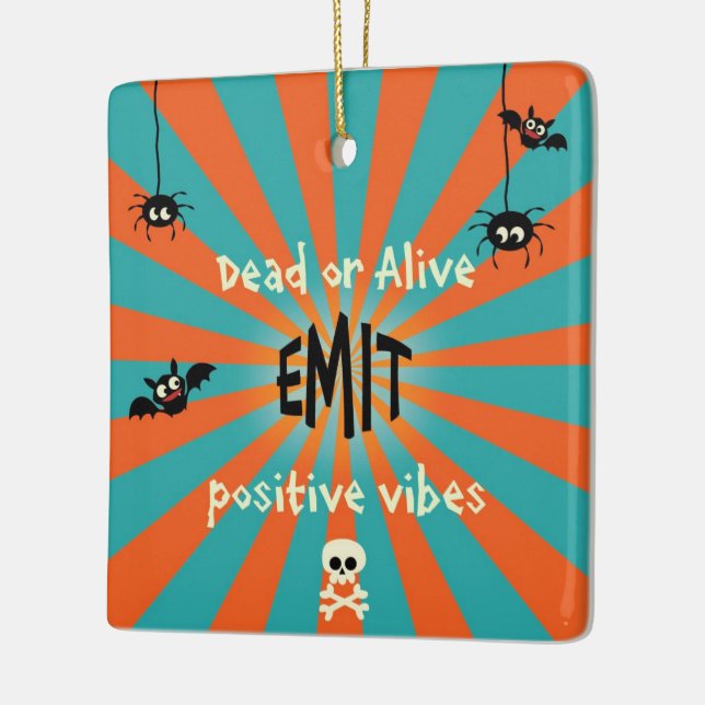En Céramique Ornement d'Halloween mignon (Gauche)