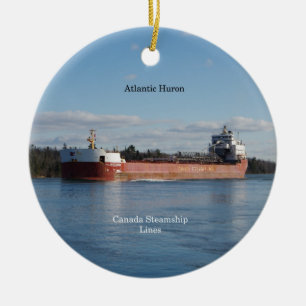 En Céramique Ornement du Huron Atlantique