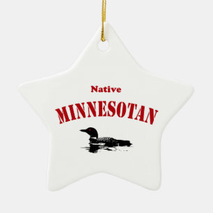 En Céramique Ornement du Minnesotan