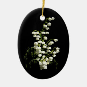 En Céramique Ornement du muguet