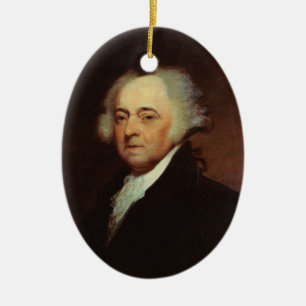 En Céramique Ornement du Président John Adams