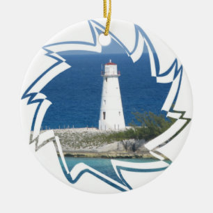 En Céramique Ornement exotique de phare